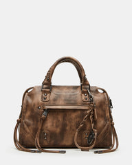 RIGGS BAG BROWN DISTRESSED
