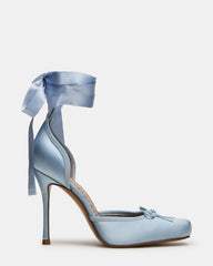 LARINA BLUE SATIN