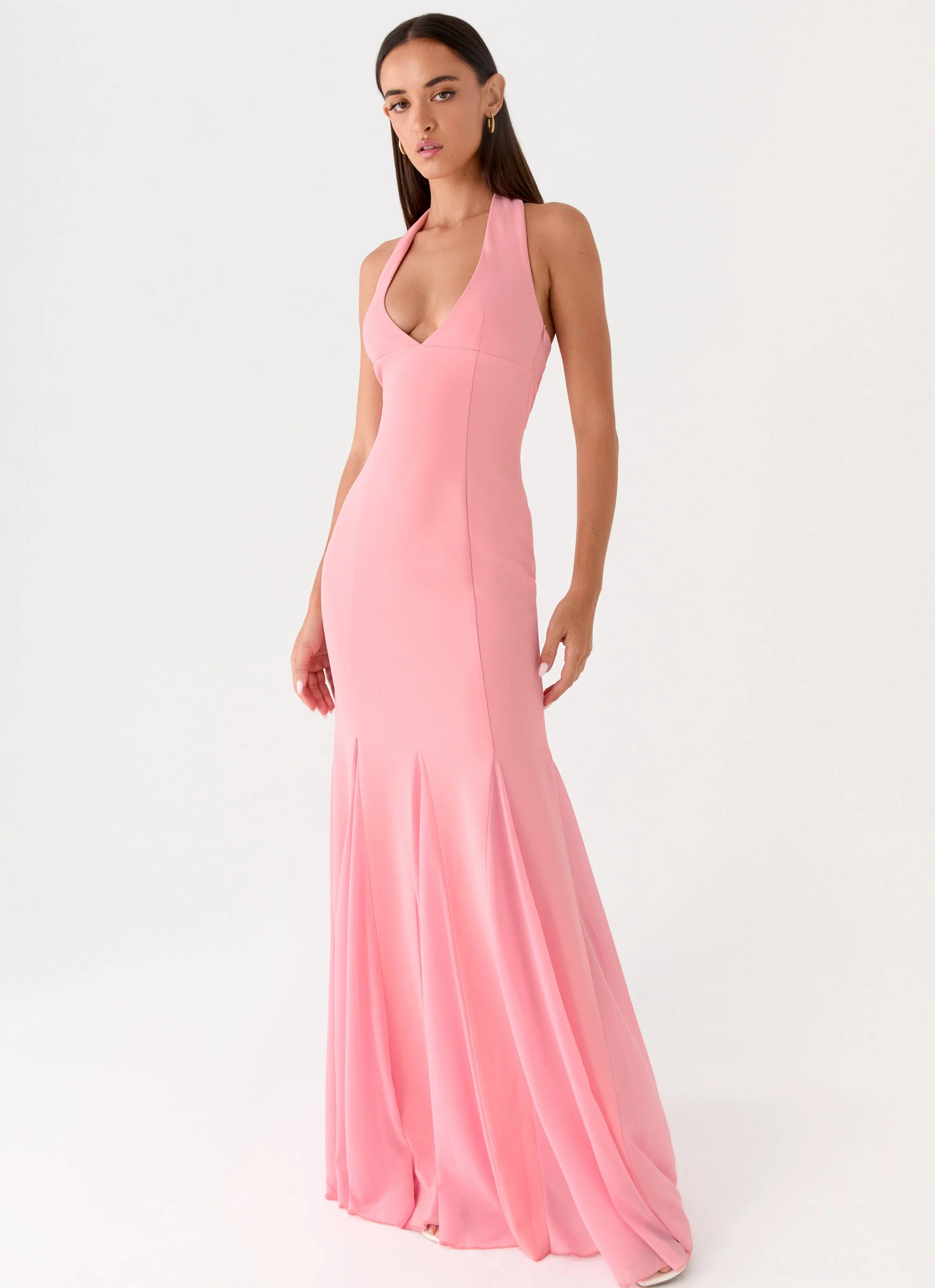 Girl Talk Maxi Dress - Pink