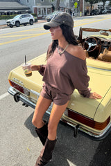 Kordelia Off Shoulder Sweatshirt