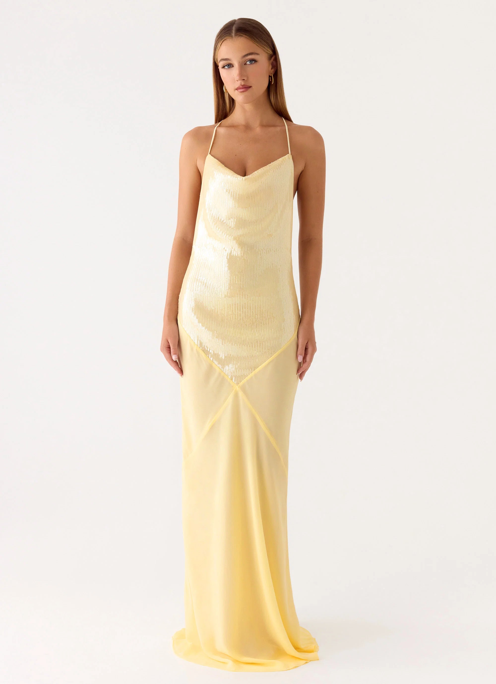 Cleodora Maxi Dress - Yellow