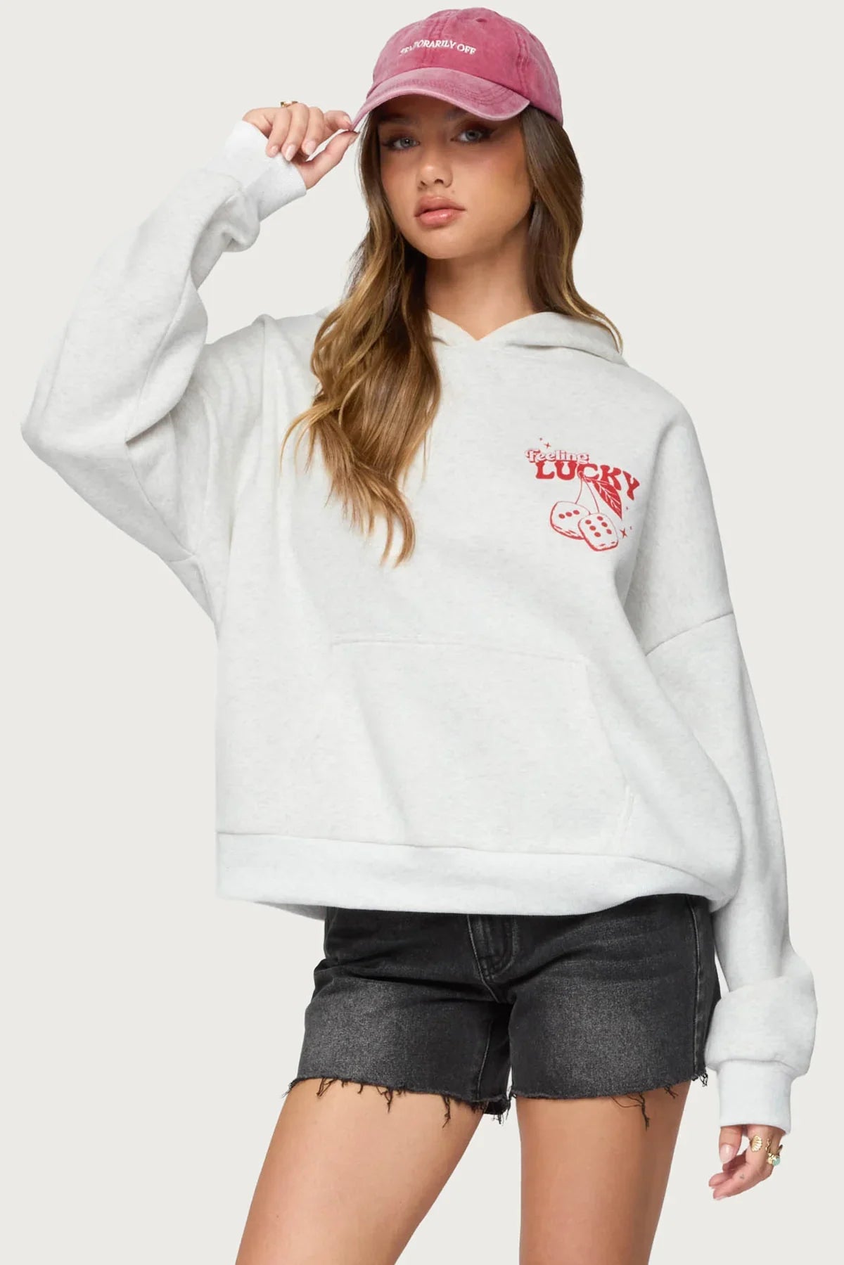 Feeling Lucky Oversized Hoodie