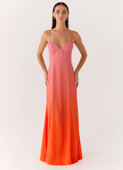 Madelyn Maxi Dress - Sunset Ombre