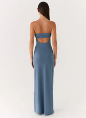 Coast Is Clear Maxi Dress - Coastal Blue