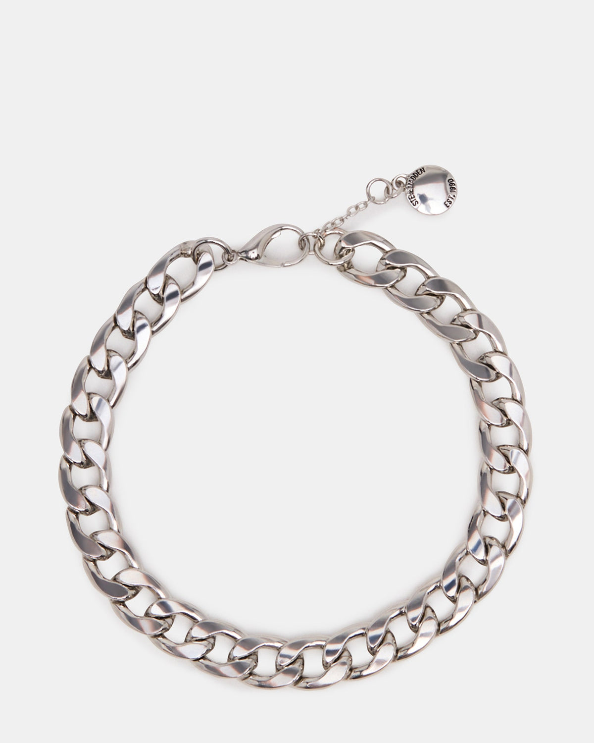 LINK CHAIN ANKLET SILVER