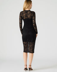 HAILEE LACE DRESS BLACK