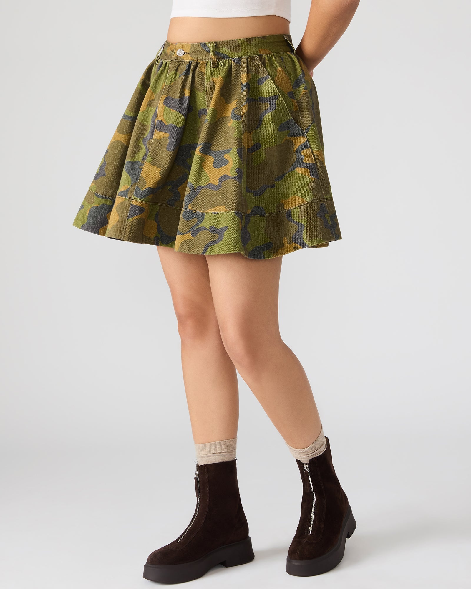 SLOAN SKIRT CAMOUFLAGE