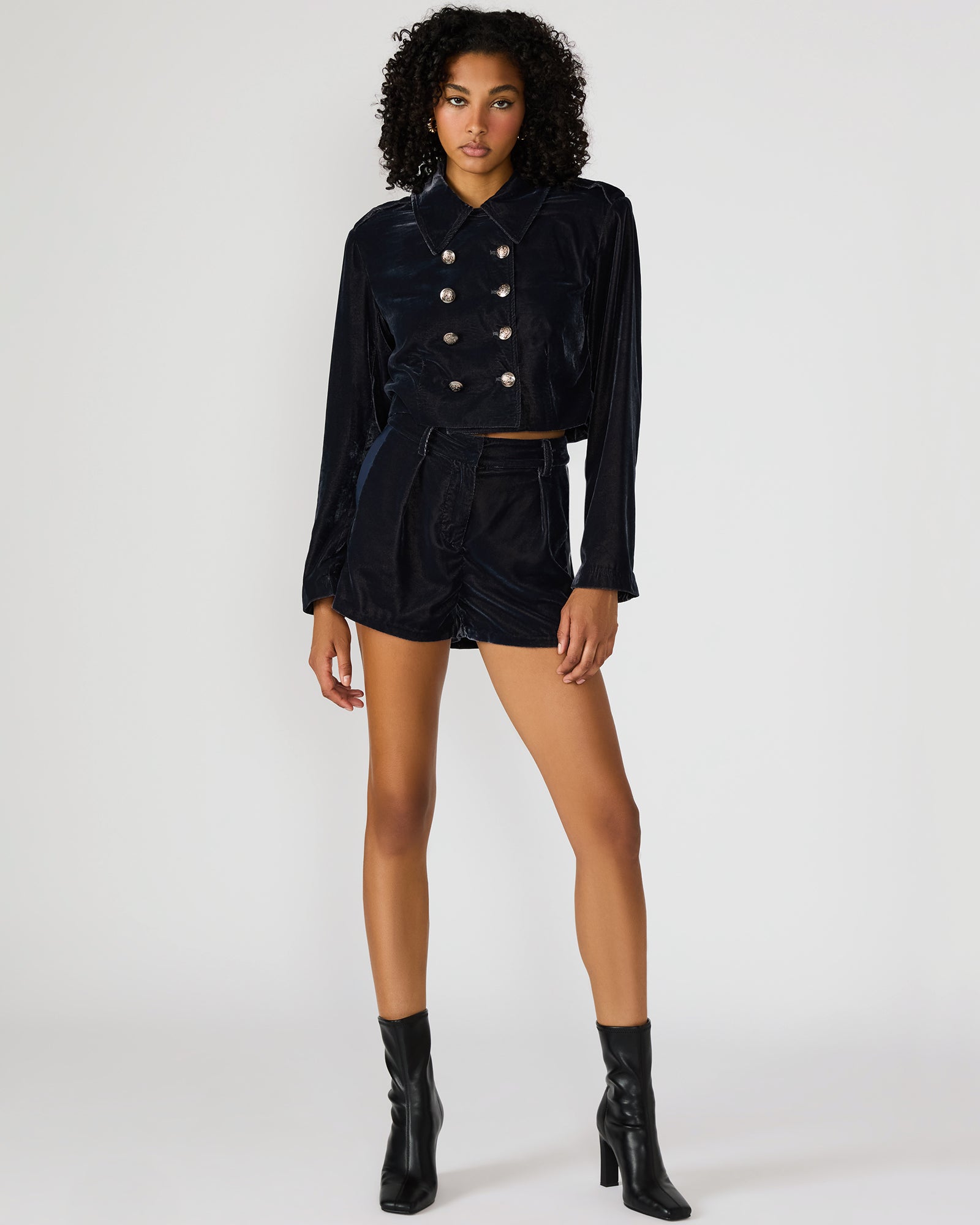 MINNETTA SHORT INDIGO HAZE