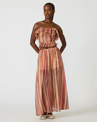 SHILLOH SKIRT STRIPE MULTI