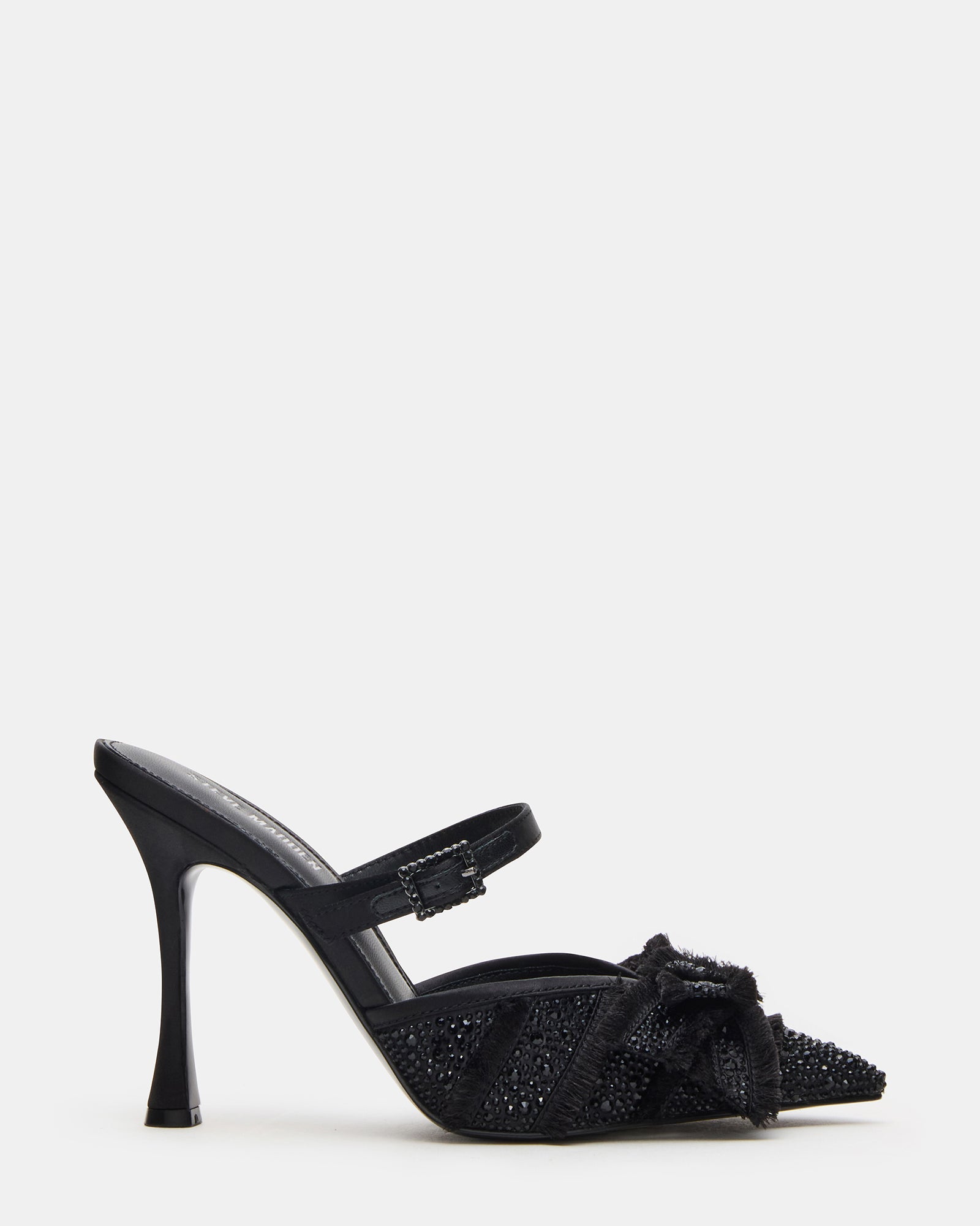 BAYLIN BLACK SATIN RHINESTONES