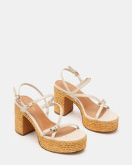 JAYCE WHITE RAFFIA