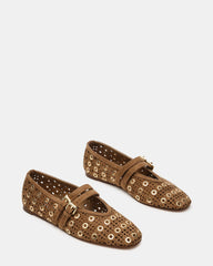 LYDIA PERFORATED TAUPE