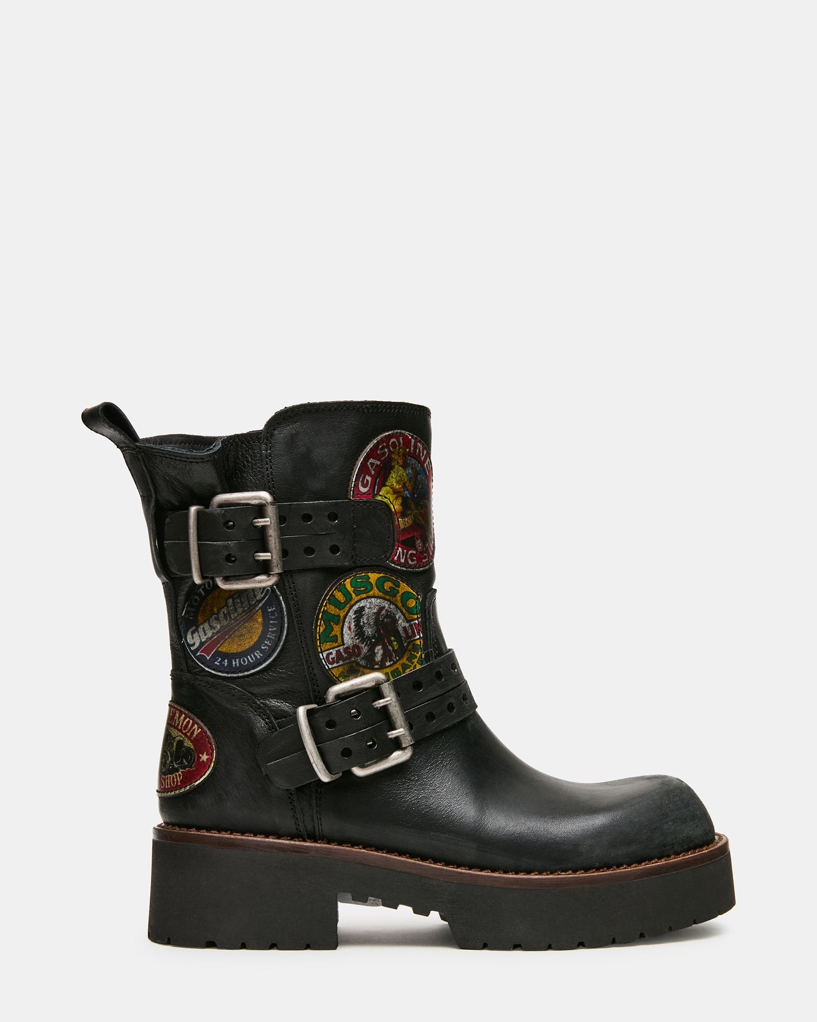 RECKLESS BLACK LEATHER