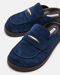 TOBIN NAVY SUEDE