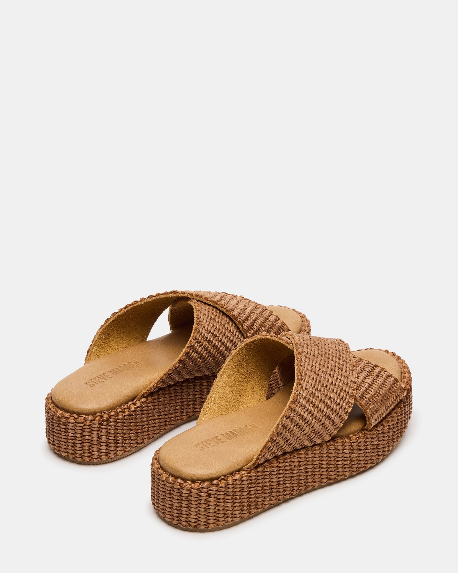 TULUM BROWN RAFFIA